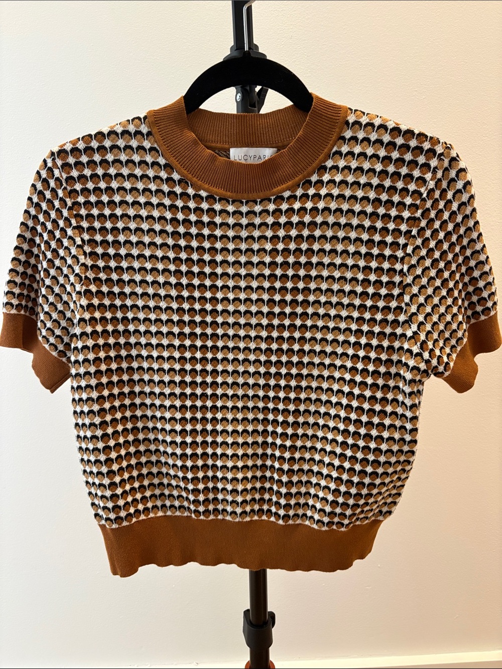 Lucy Paris Short Sleeve Knit Top